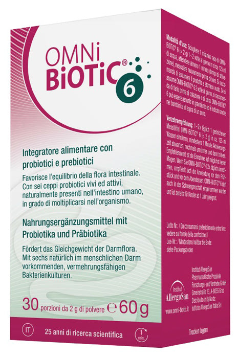 Omni biotic 6 barattolo 60 g