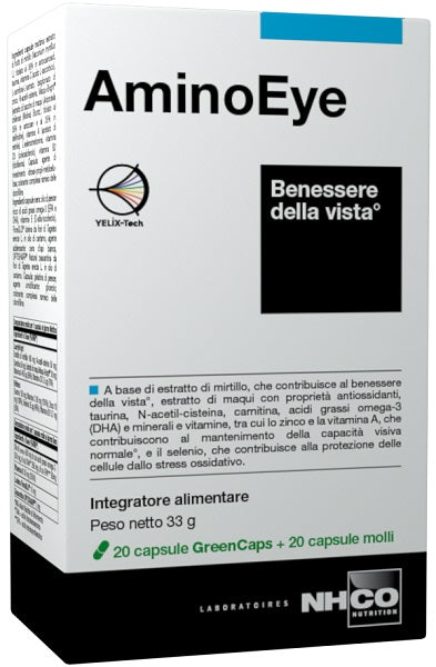 Nhco aminoeye 20 capsule green caps + 20 capsule molli