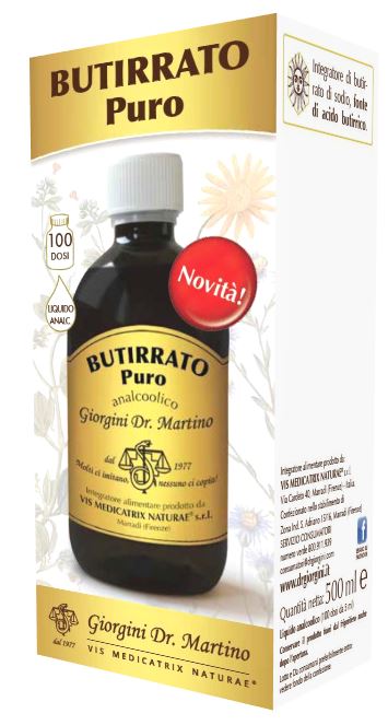 Butirrato puro liquido analcolico 500 ml