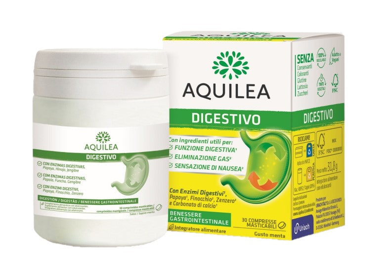 Aquilea digestivo 30 compresse masticabili