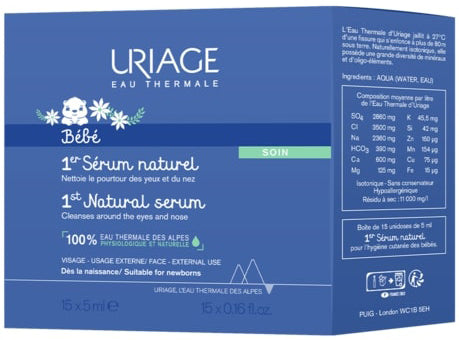 Uriage bebe siero fisiologico 15 flaconcini da 5 ml