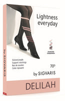 Sigvaris delilah 70 denari mesh coscia nero 3