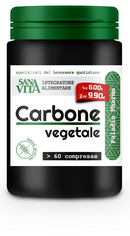 Sanavita carbone vegetale 60 compresse