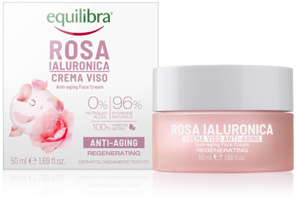 Equilibra rosa ialuronica crema viso anti-aging 50 ml