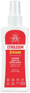 Citroledum lozione spray extreme deet 50% 100 ml