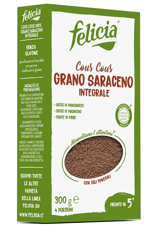 Felicia cous cous grano saraceno integrale 300 g