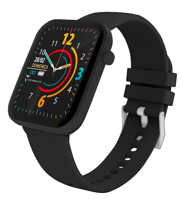 Techmade hava smartwatch total black