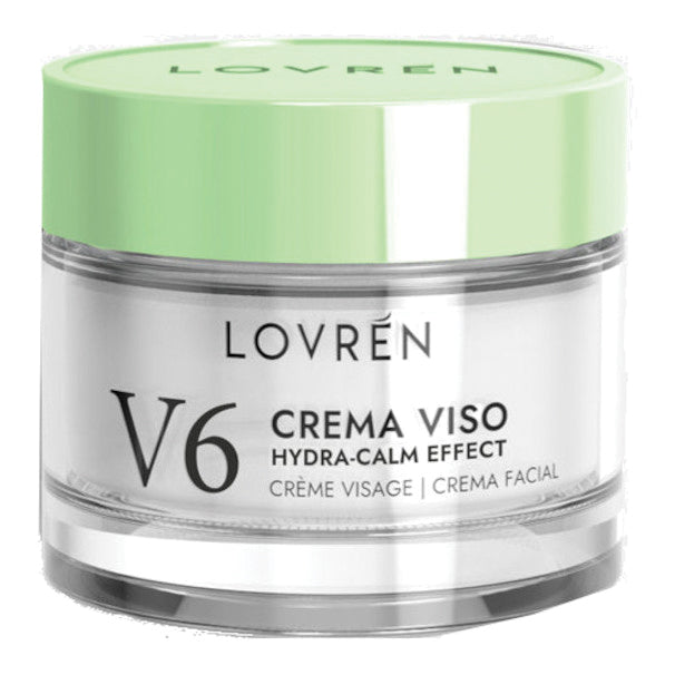 Lovren v6 crema viso hydra calm effect pelli sensibili 30 ml