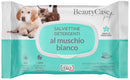 Beautycase pet salviettine detergenti al muschio bianco flow pack 40 pezzi