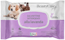 Beautycase pet salviettine detergenti alla lavanda flow pack 40 pezzi