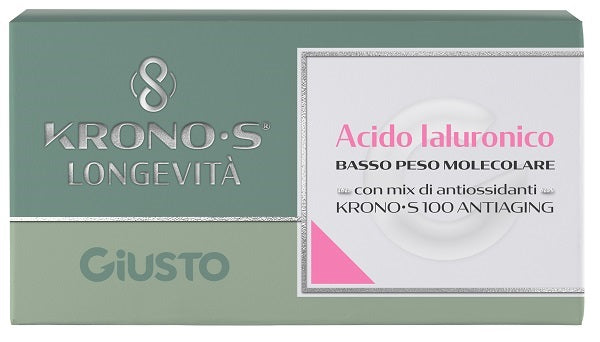 Giusto acido ialuronico kronos basso peso molecolare 10 bustine