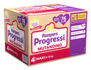 Pampers progressi mutandina quadri maxi 76 pezzi
