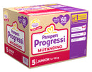 Pampers progressi mutandina quadri junior 68 pezzi