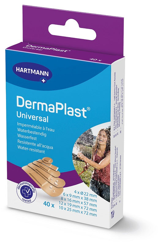 Dermaplast universal cerotto 5 formati 40 pezzi