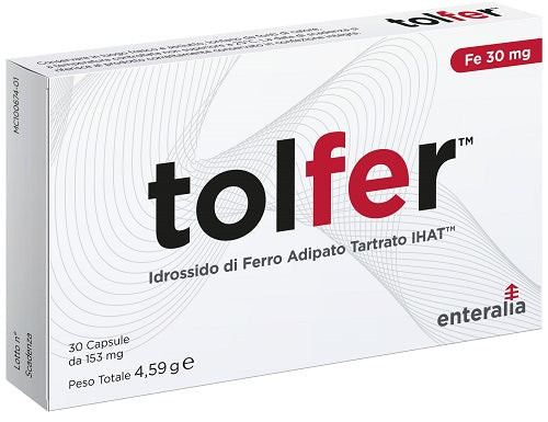 Tolfer ihat idrossido ferro adipato tartrato nano 30 capsule