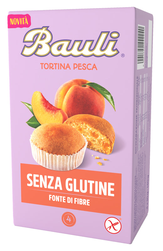 Bauli tortina buonessere pesca 140 g