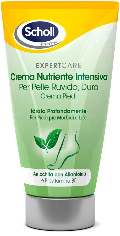 Scholl expertcare crema nutriente intensiva pelle ruvida dura piedi 150 ml