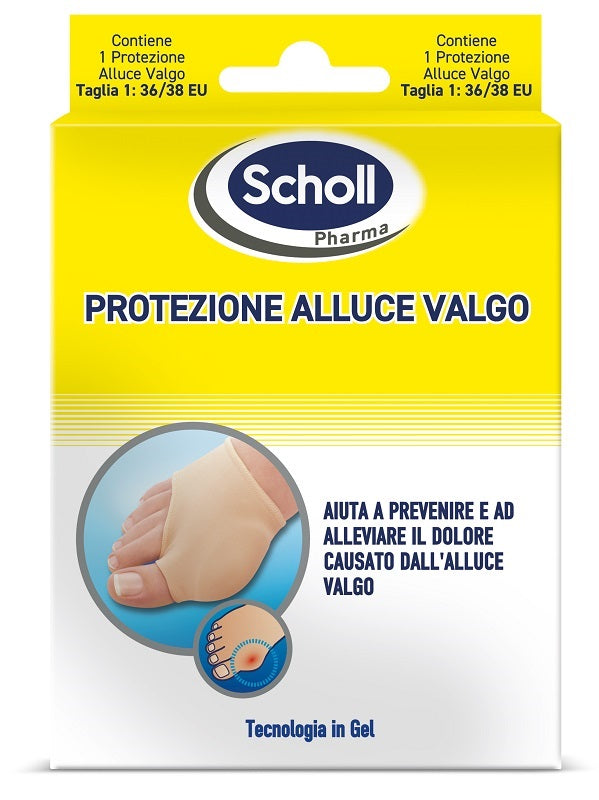 Protezione alluce valgo scholl s