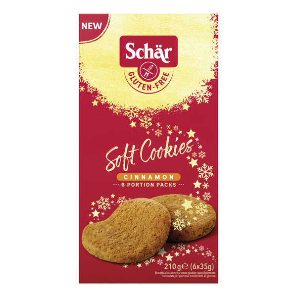 Schar soft cookie cinnamon 210 g xmas