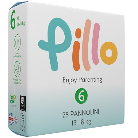 Pillo enjoy pannolini xl 13 18 kg taglia 6 28 pezzi