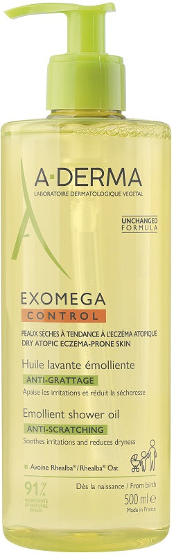 Exomega control olio lavante emolliente 500 ml