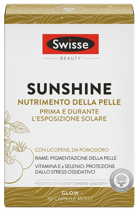 Swisse beauty sunshine 30 capsule molli