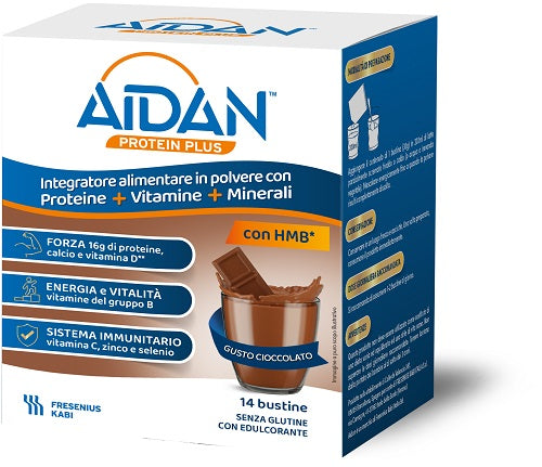 Aidan protein plus cioccolato 14 bustine