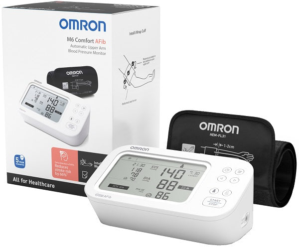 Sfigmomanometro da braccio omron m6 comfort afib