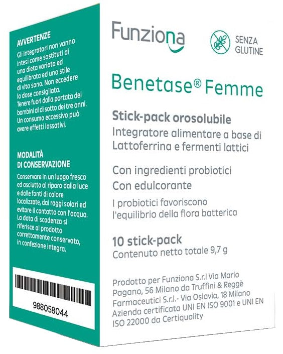 Benetase femme 10 stick pack