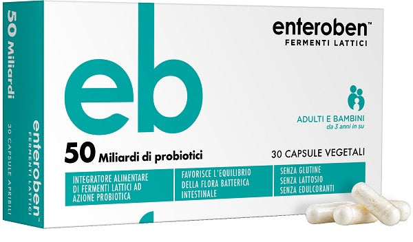 Enteroben 50mld 30 capsule vegetali