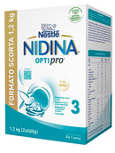 Nidina optipro 3 polvere 2 pezzi da 600 g