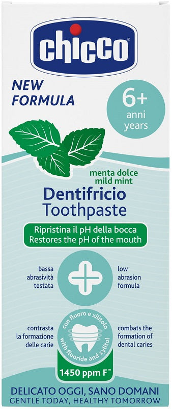 Chicco dentifricio 6 anni+ menta dolce 50 ml