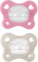 Chicco dual soft succhietto rosa 6-16 mesi 2 pezzi