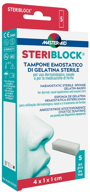 Master-aid steriblock tampone emostatico