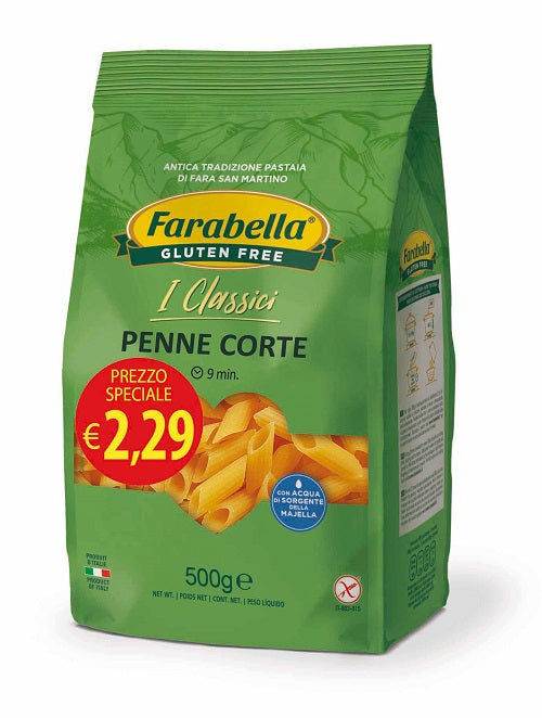 Farabella penne corte 500 g promo