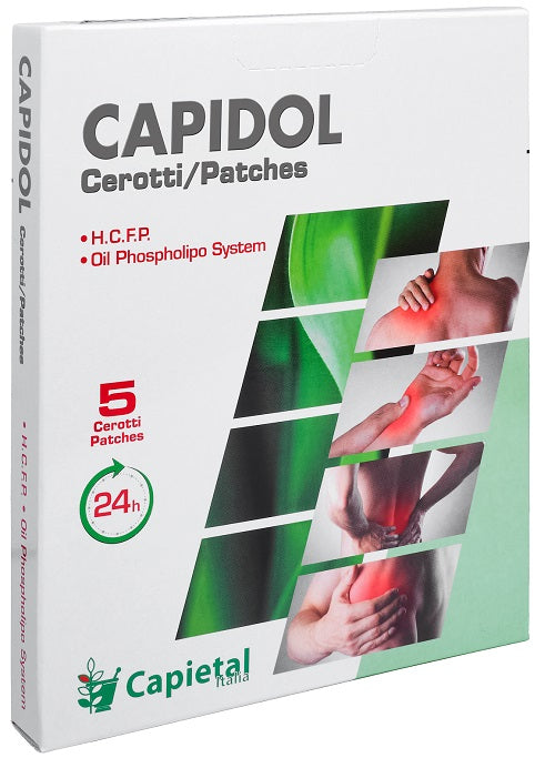 Capidol cerotti dermici high concentration frozen phospholipo 5 pezzi