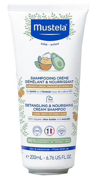 Mustela shampoo balsamo nutriente districante 200 ml