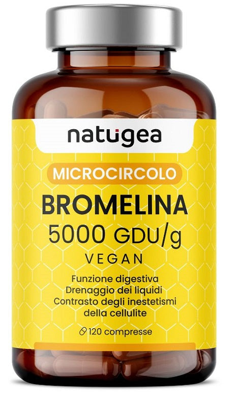 Natugea bromelina 5000 5000 gdu/g 120 compresse