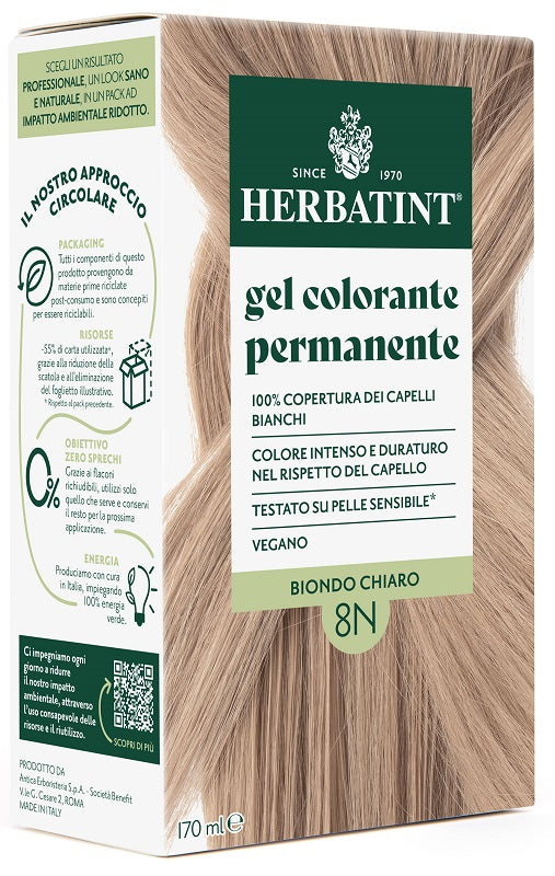 Herbatint 8n biondo chiaro 170 ml