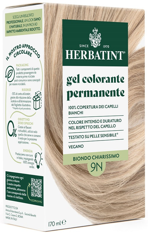 Herbatint 9n biondo chiarissimo 170 ml