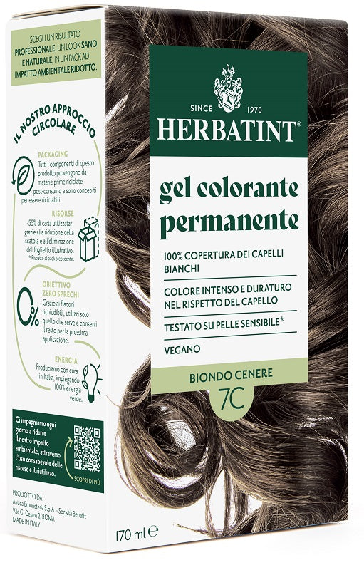 Herbatint 7c biondo cenere 170 ml