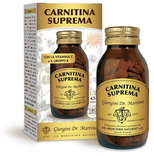 Carnitina suprema 180 pastiglie 90 g