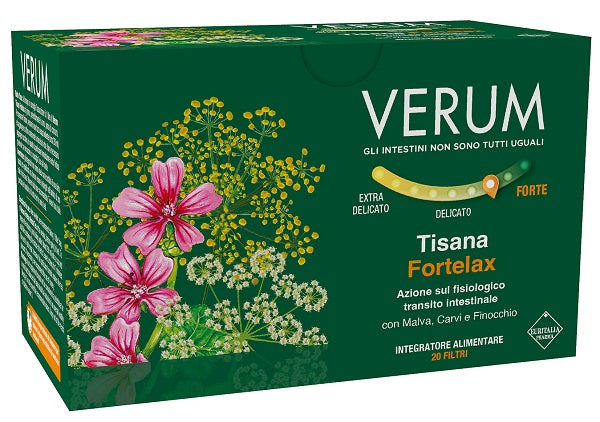 Verum fortelax tisana 20 filtri new