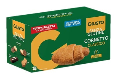 Giusto senza glutine cornetti vuoti 2 pezzi da 50 g