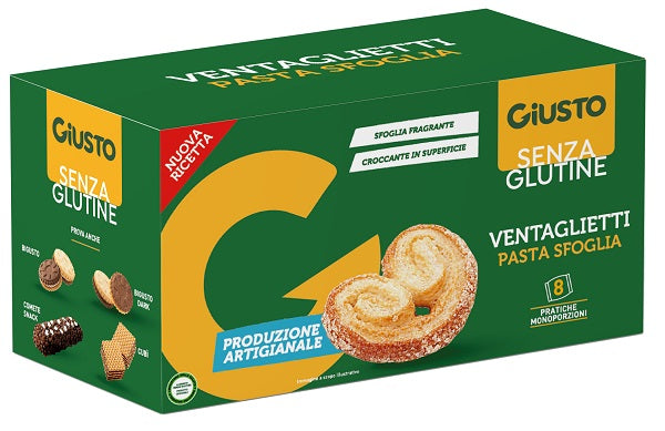 Giusto senza glutine ventaglietti 80 g