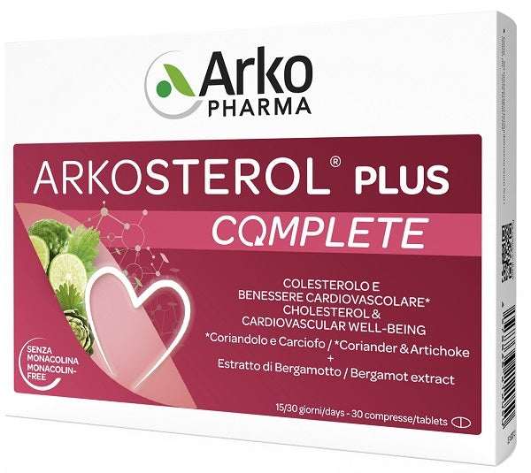 Arkosterol plus complete 30 compresse