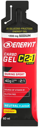 Enervit c2:1 pro carbo gel sodio neutral 60 ml gluten free