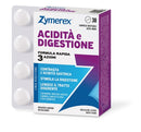 Zymerex acidita' digestione 30 compresse masticabili gusto limone con edulcoranti senza glutine e lattosio