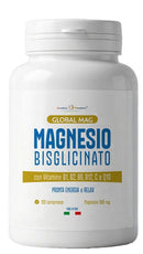 Global mag 120 compresse 1 g senza glutine senza lattosio