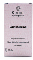 Kiroot by nutribiotica lactoferrina 60 capsule senza glutine senza lattosio